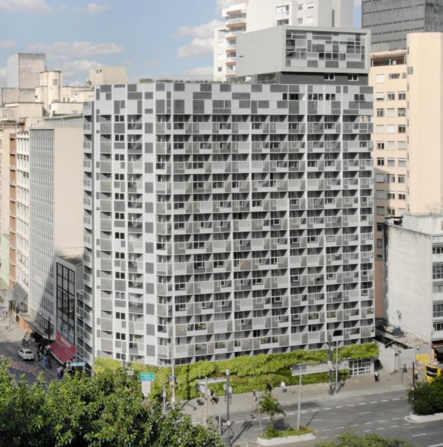 شقة Loft Com Piscina, Academia, 100 Metros Do Metro ساو باولو المظهر الخارجي الصورة