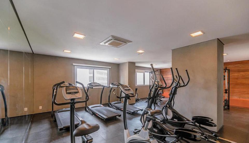 شقة Loft Com Piscina, Academia, 100 Metros Do Metro ساو باولو المظهر الخارجي الصورة